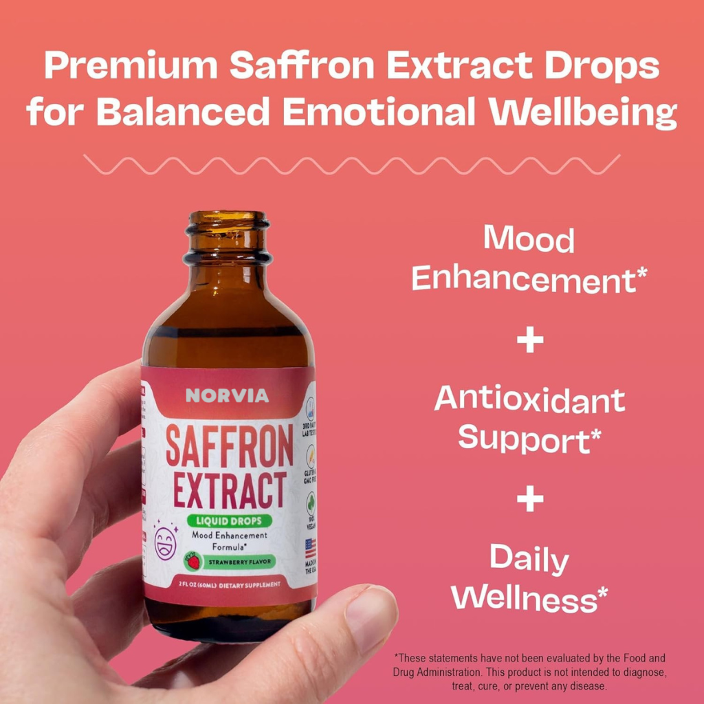 Safron Extract Drops