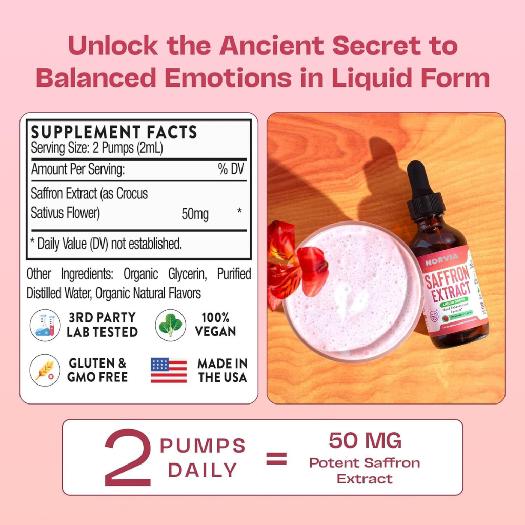 Safron Extract Drops